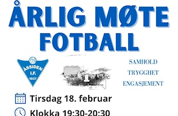 Årlig møte fotball 2025