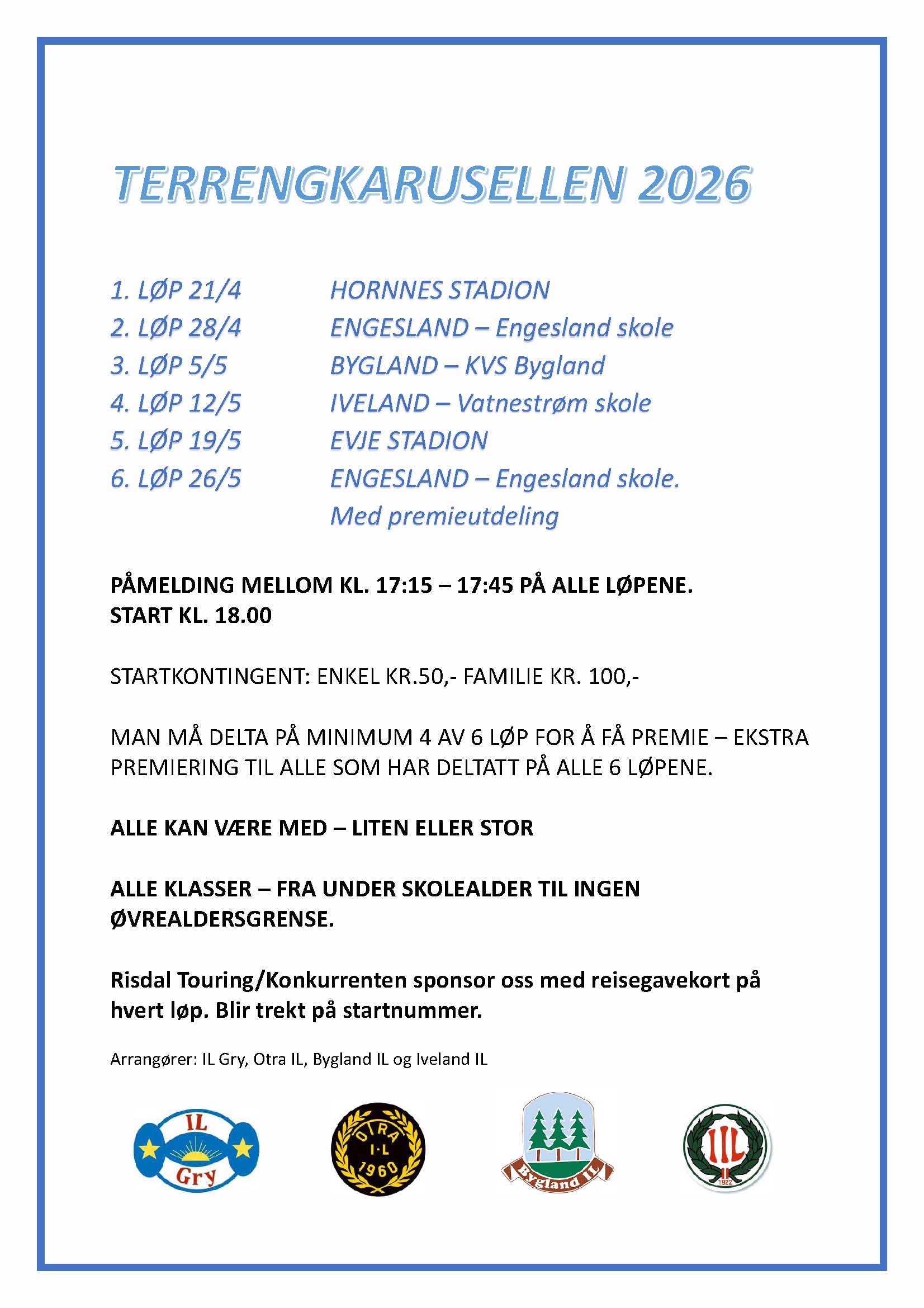 TERRENGKARUSELLEN 2026