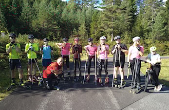 Otra Ski langrenn på klubbsamling i Sirdal