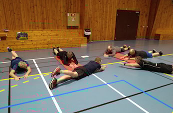 Oppstart av skitreninga i Otrahallen