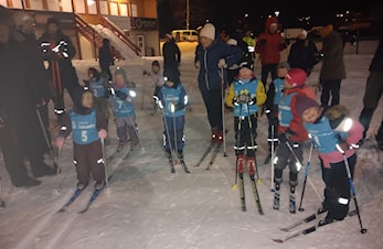 Klubbløp nr 1 EVJE LYSLØYPE -Resultater