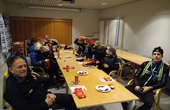 Juleavslutning for fellestreninga.