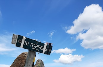 Midtstrandknuten 790 m oh - Minner om at merkingen blir tatt ned
