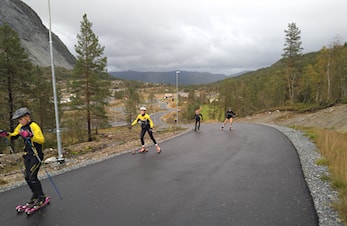 KM Rulleski på Brokke - fristil lørdag 21/9