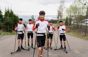 KLar for Sonesamling i langrenn - Sondre Ramse klar som instruktør.