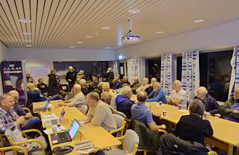Stort frammøte på Tursti møte på Otrahuset.