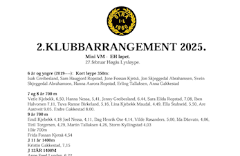 Mini VM - EH bankløpet