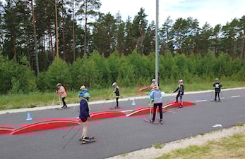 Vellykka Idrettsskole på Evje.