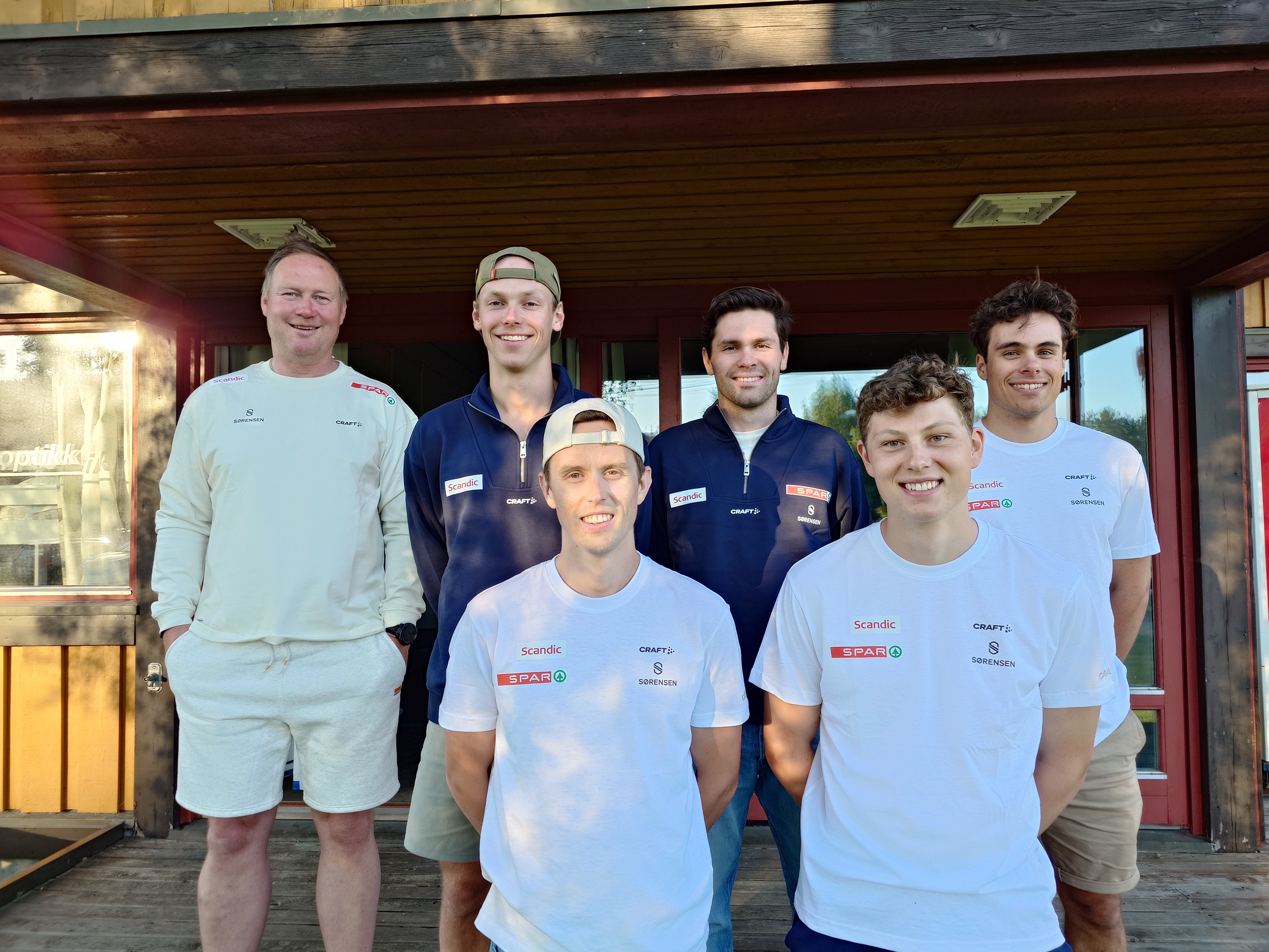Team Scandic Sør Vest er på samling på Evje - Otrahuset.