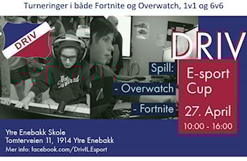 Norges første E-sport Cup for idrettslag 27.04.2019