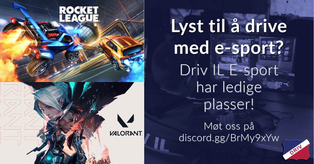 Lys til å drive med E-sport?