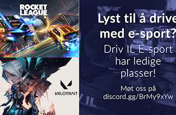 Lys til å drive med E-sport?