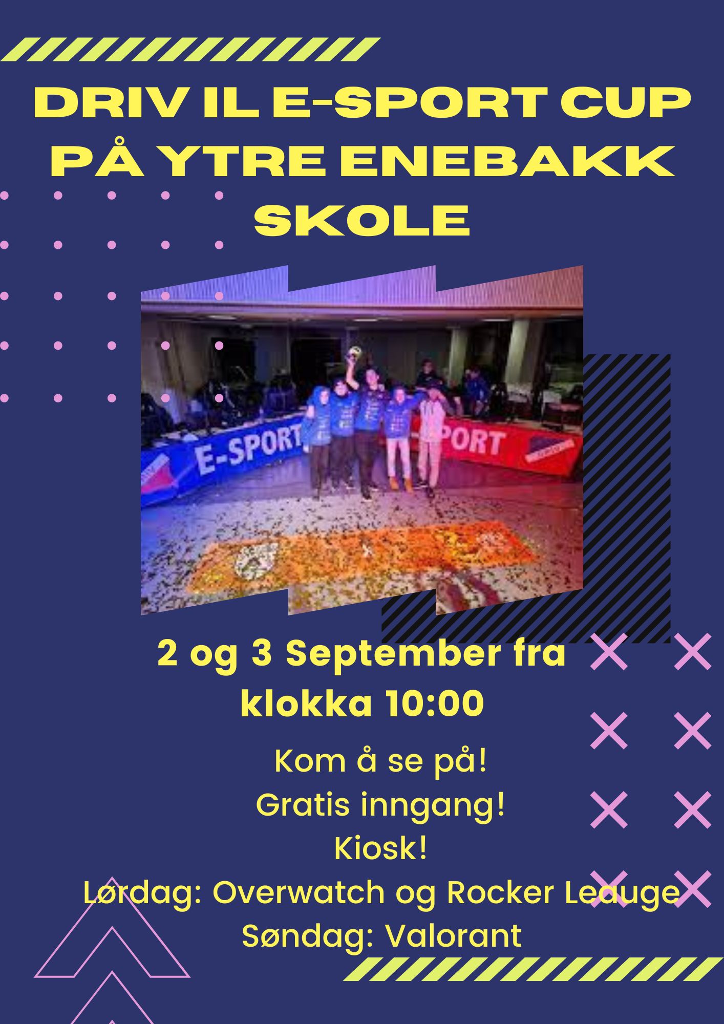 Driv IL E-sport Cup 2. og 3. sept 2023