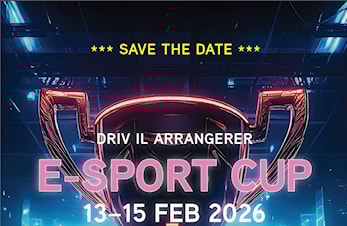 Driv IL E-sport Cup 2026 - Hold av datoen!!
