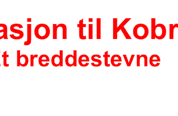 Invitasjon til Kobra Cup 2025