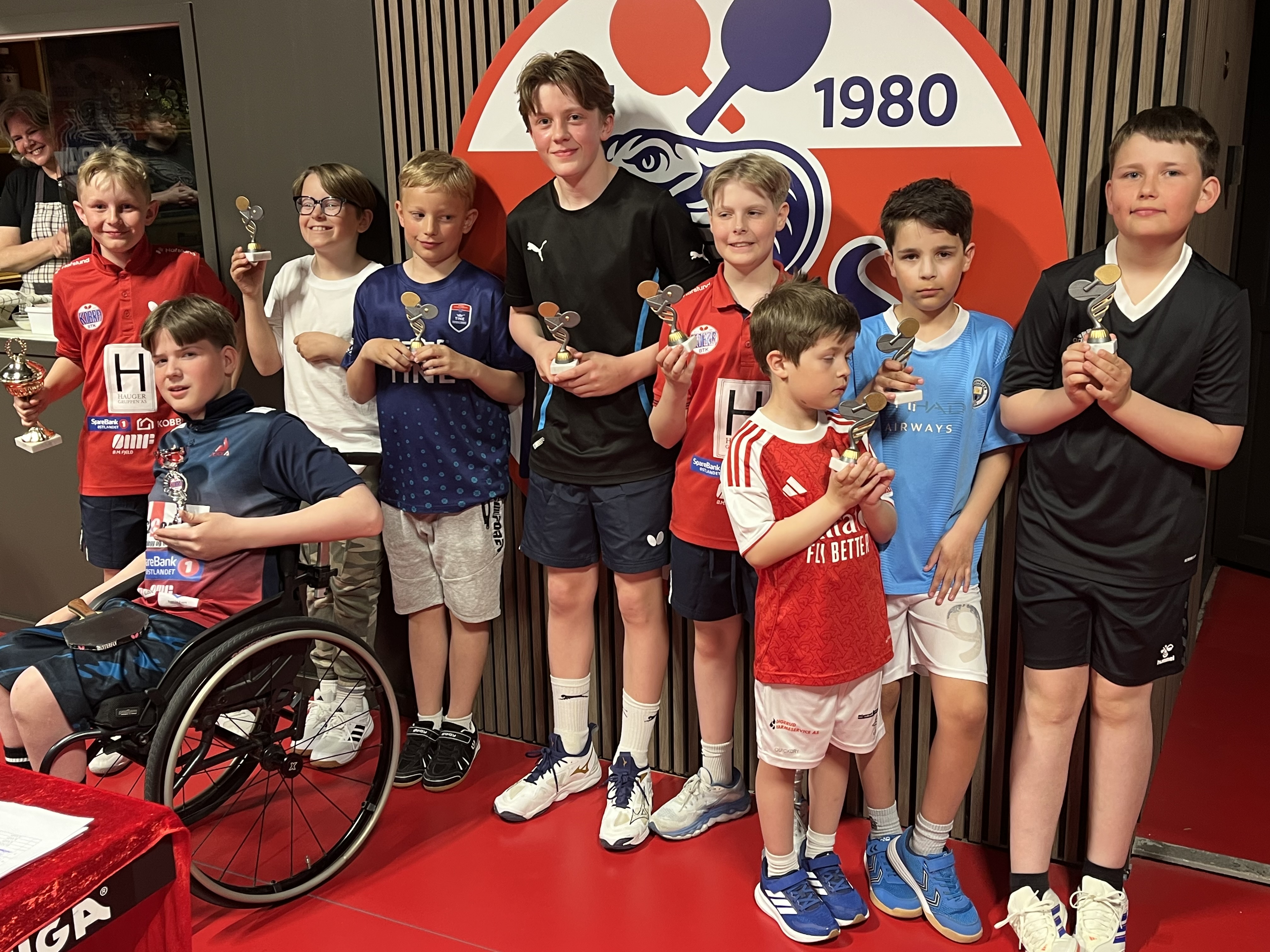 Klubbmesterskap i "ny" hall