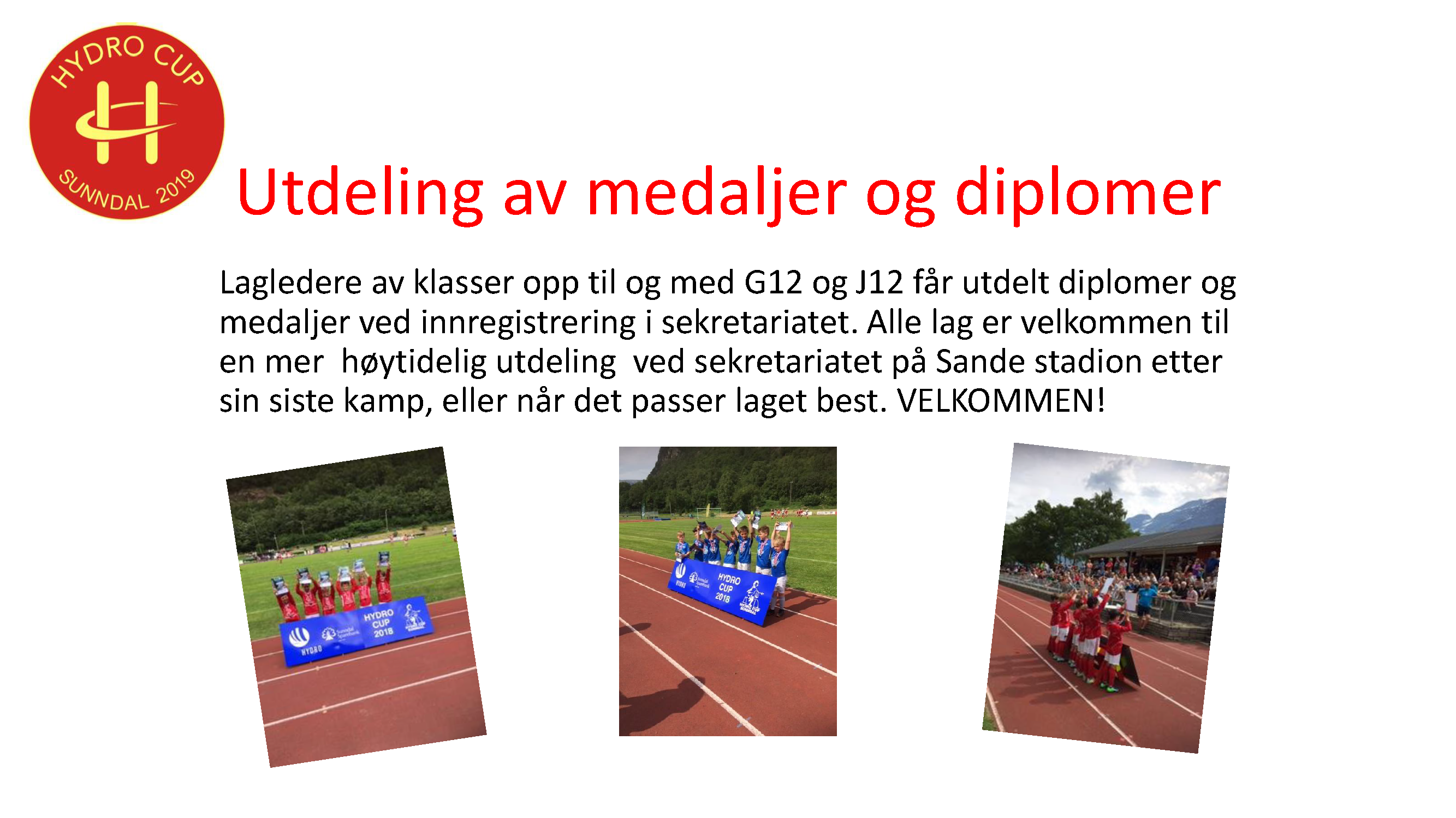 Medaljeutdeling