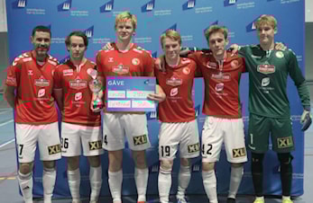 Sølv til både dame- og herrelaget på KM-Futsal i helga!