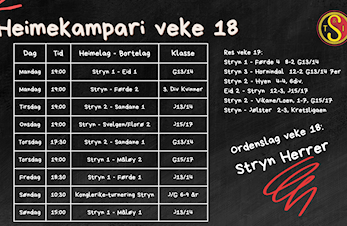 Kampar i veke 18