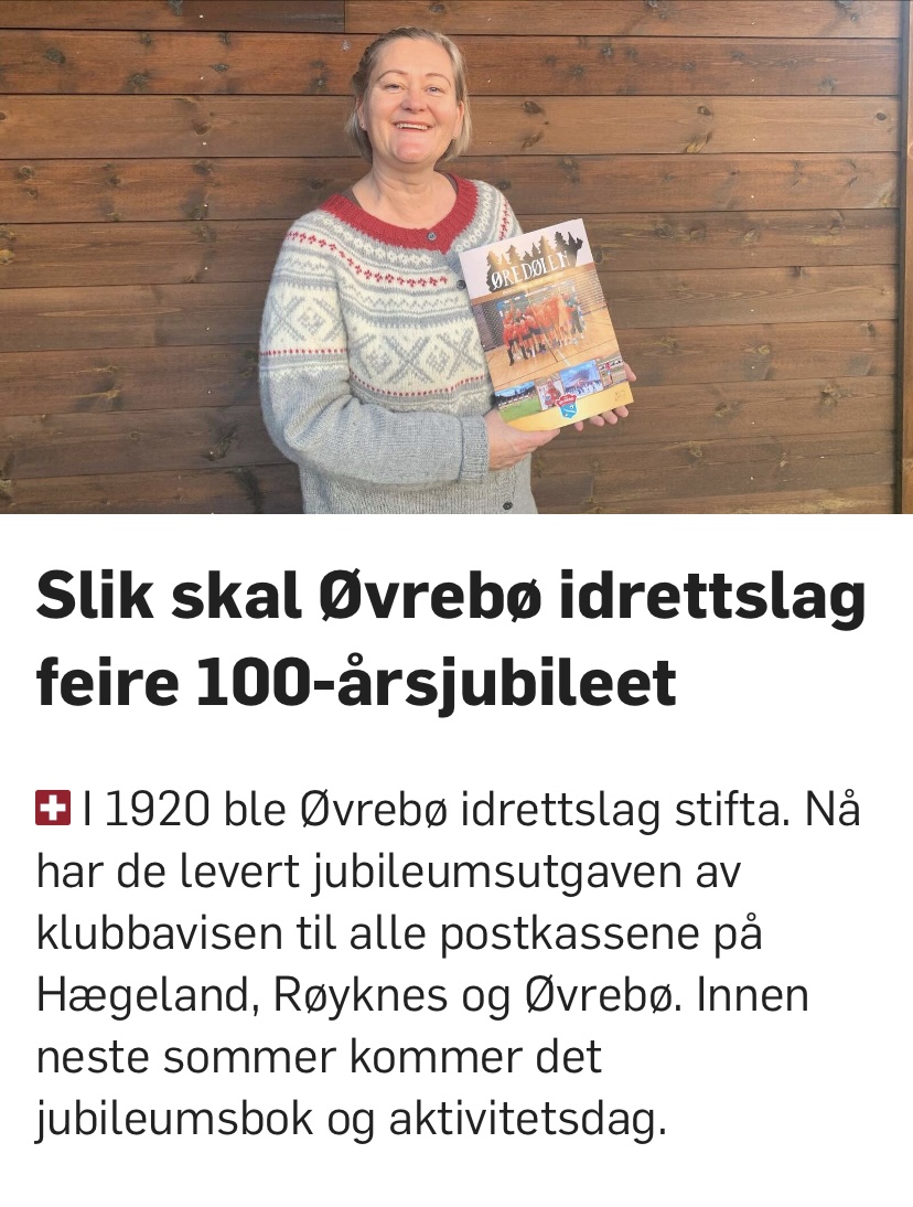 Fra Vennesla Tidende 30. desember