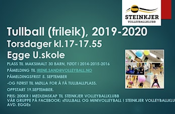Oppstart Tullball Egge
