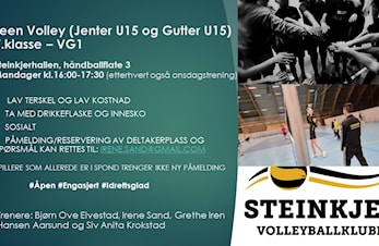 Vi har startet treningene for Teen/U15