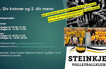 Kom å prøvespill for kvinner 3. div og herre 2. div