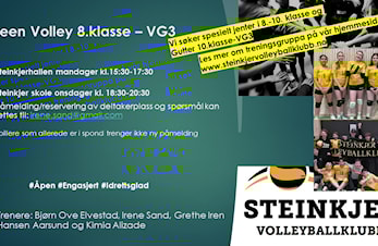 Ungdommene er allerede i gang - plass til noen flere!