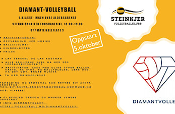Oppstart Diamantvolleyball