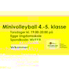 Minivolleyball 4.-5. klasse høsten 2024
