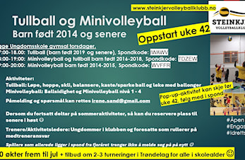 10 klipp med volleyball for barn