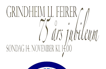 Grindheim I.L feirer 75 års jubileum