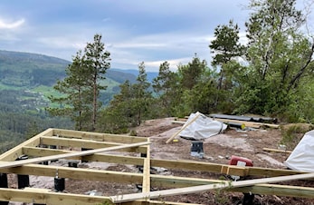Åpning av gapahuk på Hisåsen