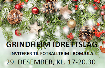 Velkommen til en hyggelig fotball-romjulskveld! ⚽️