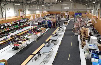 Nå er det klart for åpning av årets SPORTSMESSE