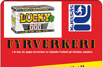 Kjøp ditt nyttårsfyrverkeri på Grefsen stadion