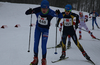 Fartsfylt Veidekkesprint i vinterlige forhold