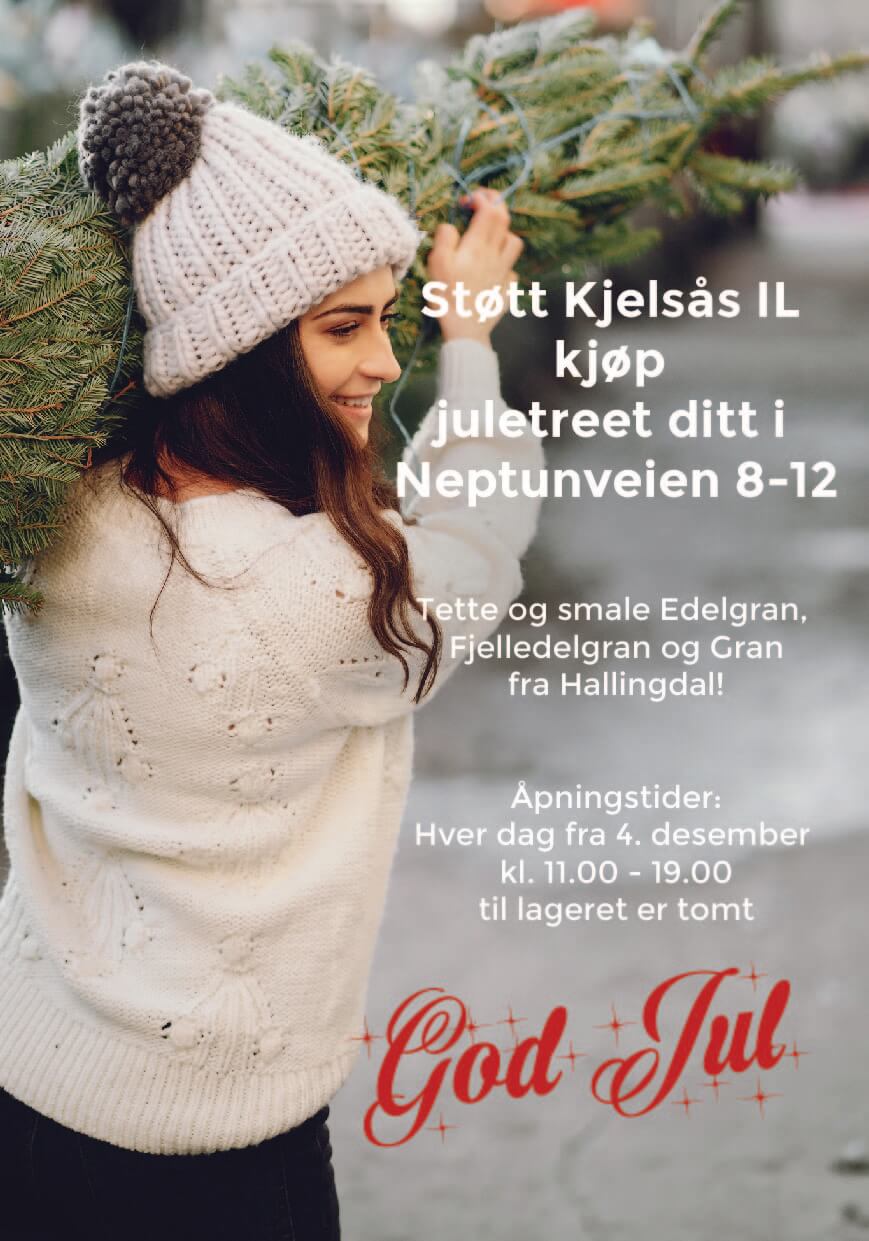 Kjøp ditt juletre på Grefsen stadion i år og støtt Kjelsås IL