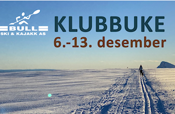 Velkommen til klubbuke hos Bull Ski & Kajakk!