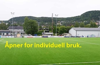 Uteanlegg åpner for individuell bruk så lenge man følger smittevernreglene.