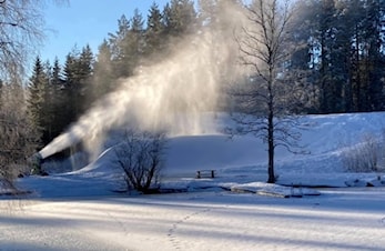 Flotte forhold på Linderudkollen!