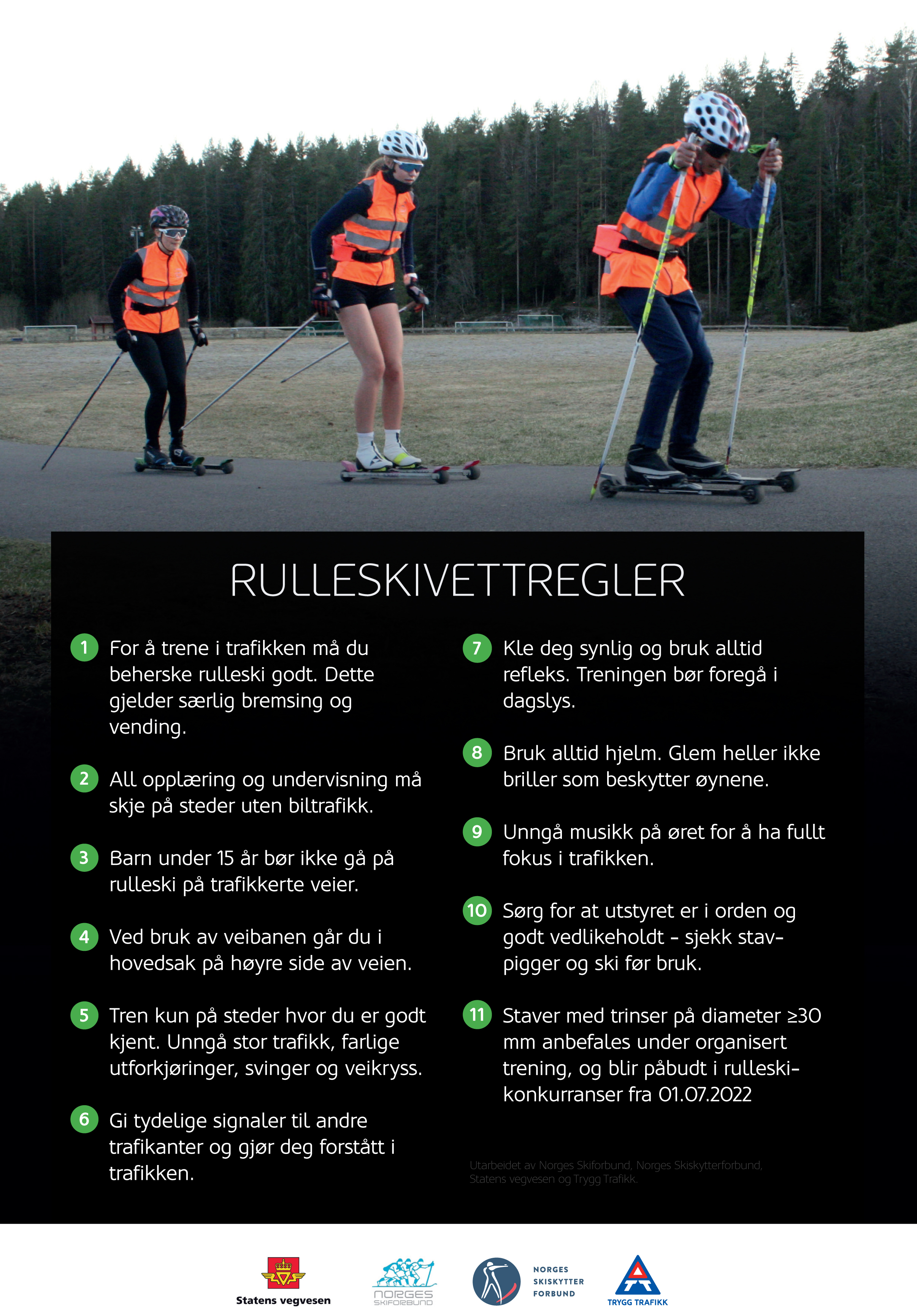 Husk rulleskivettregler fra oslo skikrets