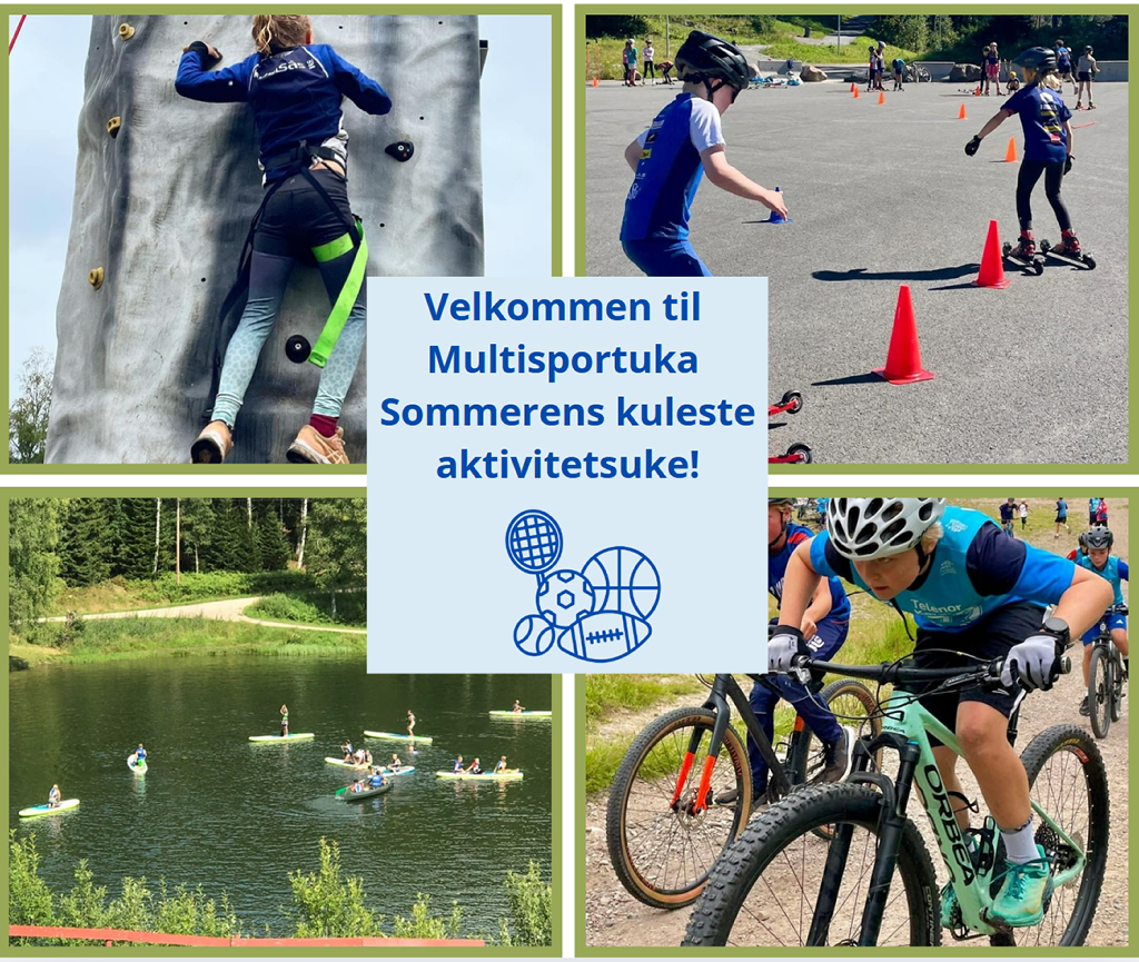 Bli med på Multisportuka 10. - 14. august