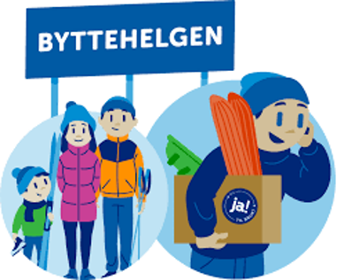 Kjøp/salg av brukt langrennsutstyr/klær på Langsetløkka lørdag 10. oktober fra kl. 09.00