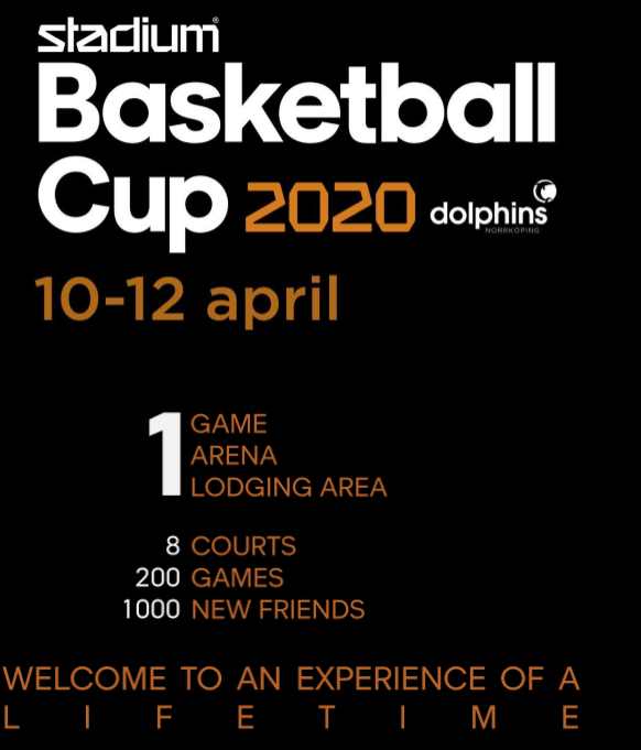 Invitasjon til Stadium Basketball Cup 2020