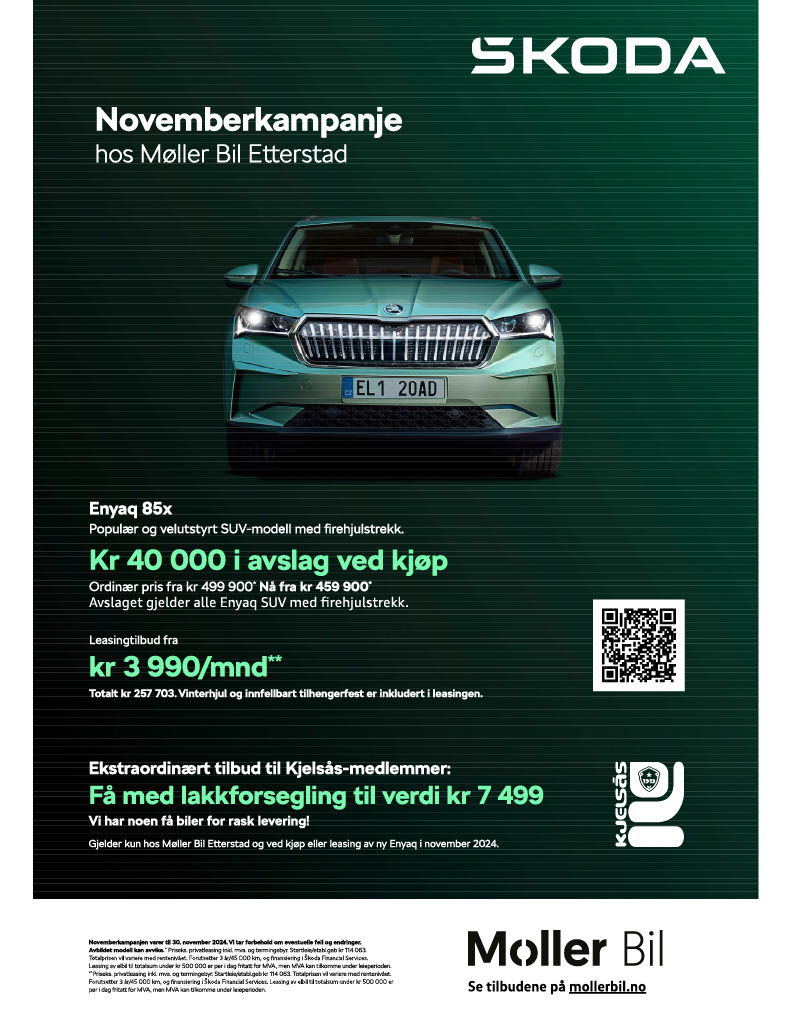 Medlemstilbud hos Møller Bil Etterstad