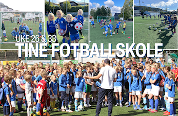 TINE Fotballskole - Uke 26 og 33