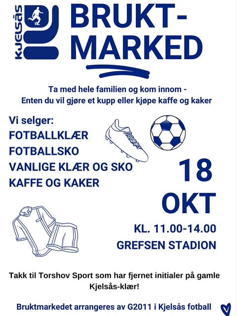 Bruktmarked på Grefsen Stadion