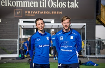 Kjelsås sine A-lag med bidrag til undervarme