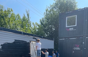 Ungdommen bidrar på Grefsen Stadion